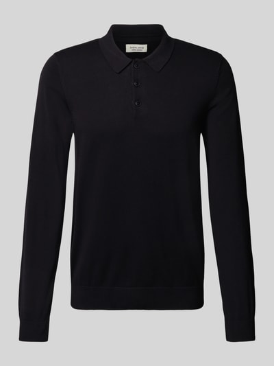 Casual Friday Strickpullover aus reiner Baumwolle Modell 'VALD' Black 2