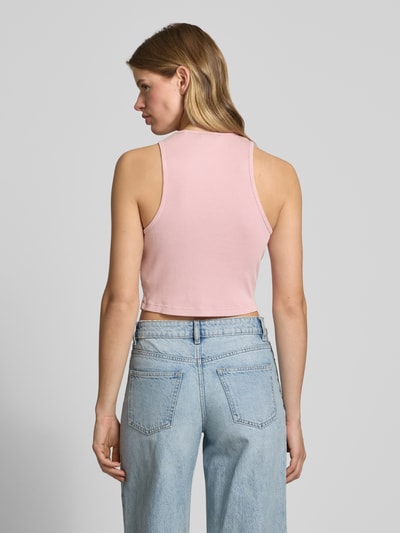 Dickies Top z efektem prążkowania model ‘PLENTYWOOD’ Różowy 5