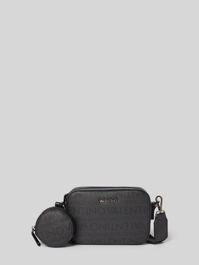 VALENTINO BAGS Crossbody Bag mit Label-Detail Anthrazit 1