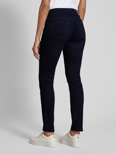 MAC Slim Fit Jeans mit 5-Pocket-Design Modell 'Rich' Dunkelblau 5