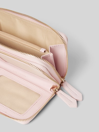 VALENTINO BAGS Portemonnee in leerlook, model 'RISED RE' Rosé - 3