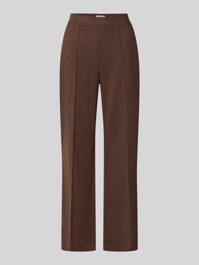 Christian Berg Woman Boocut Fit Stoffhose mit Viskose-Anteil Dunkelbraun 2