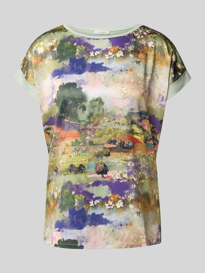 Christian Berg Woman T-Shirt mit Rundhalsausschnitt Petrol 2