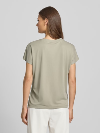 Jake*s Collection Regular Fit T-Shirt mit Rundhalsausschnitt Kitt 5