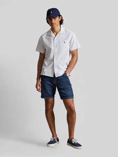 Polo Ralph Lauren Relaxed Fit Freizeithemd aus reiner Baumwolle Royal 1