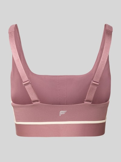Fabletics Slim Fit Sport BH mit Logo-Detail Altrosa 3