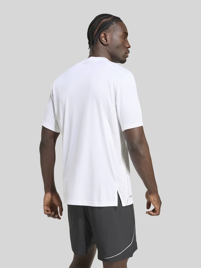 adidas Training Regular Fit T-Shirt mit Logo-Print Weiss 4