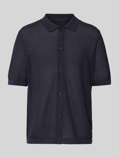 Jack & Jones Premium Vrijetijdsoverhemd met knoopsluiting, model 'AARTO' Donkerblauw - 2