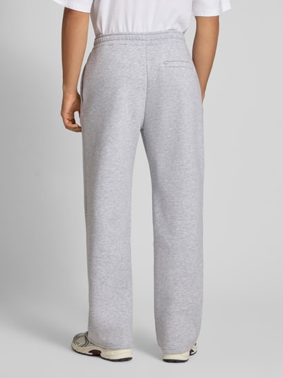REVIEW Sweatpants mit elastischem Bund Hellgrau Melange 5