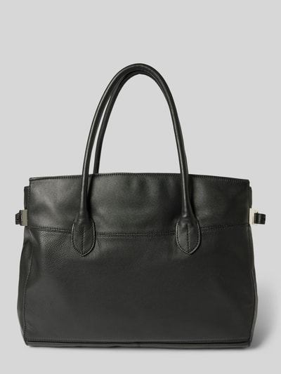 LIEBESKIND BERLIN Handtasche aus Leder mit Label-Detail Modell 'GLORIA' Black 4