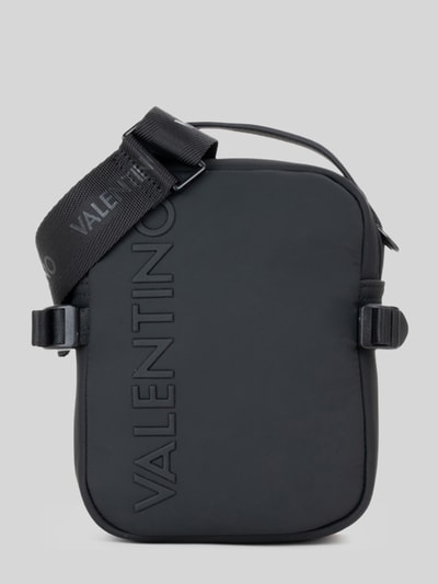 Valentino Bags Torba na ramię z wytłaczanym logo model 'AXEL' Czarny 1