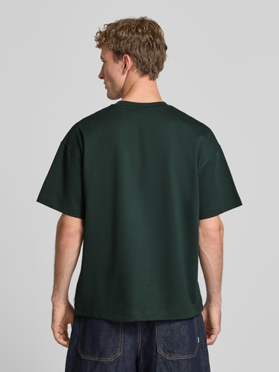 JACK & JONES T-Shirt mit Rundhalsausschnitt Modell 'BARRON' Dunkelgruen 5