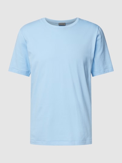 Hanro T-shirt met ronde hals Lichtblauw - 2