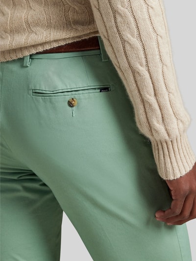 Polo Ralph Lauren Chinosy o kroju slim fit z mieszanki bawełny Miętowy 3