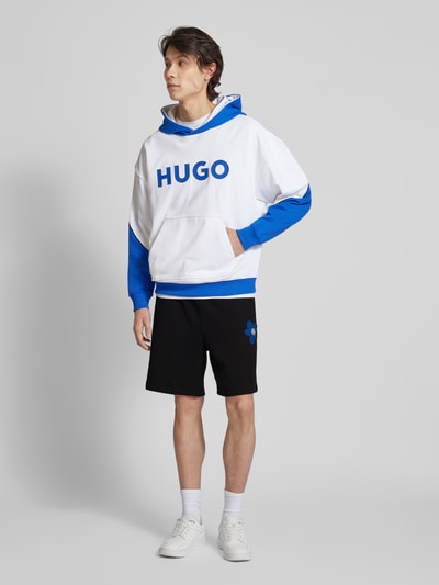 Hugo Blue NU NIEUW bij P&C: Sweatshorts met normale pasvorm Zwart - 1