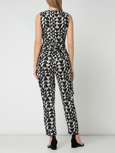 SMASHED LEMON Jumpsuit in wikkellook  Zwart - 4