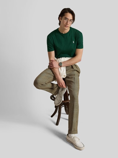Polo Ralph Lauren Regular Fit T-Shirt aus reiner Baumwolle Gruen 1