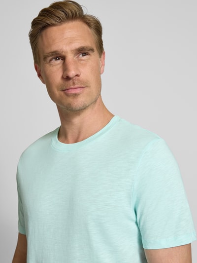 MCNEAL T-shirt o kroju regular fit z okrągłym dekoltem Jasnoturkusowy 3