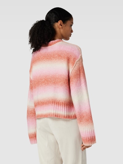 Vero Moda Strickpullover mit Lanawoll-Anteil Modell 'Aqua' Rosa 5