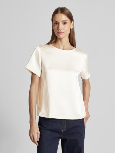 Weekend Max Mara T-Shirt mit Rundhalsausschnitt Modell 'AMBURGO' Sand 4