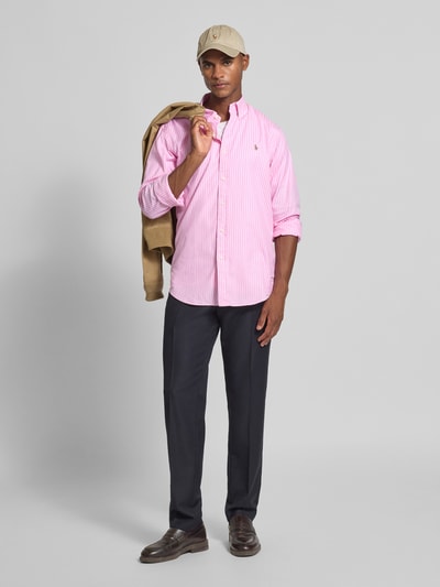 Polo Ralph Lauren Vrijetijdsoverhemd met knoopsluiting Rosé - 1