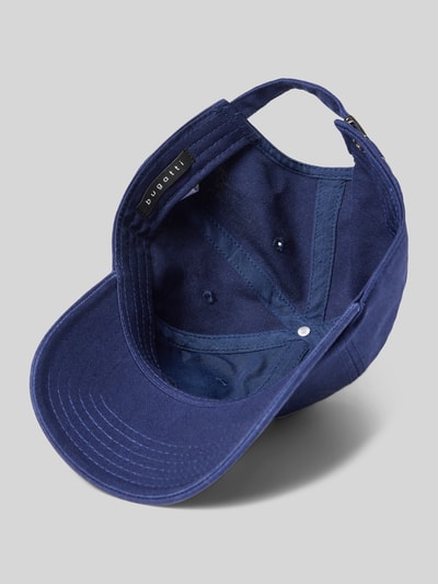 bugatti Basecap mit Label-Stitching Marine 2