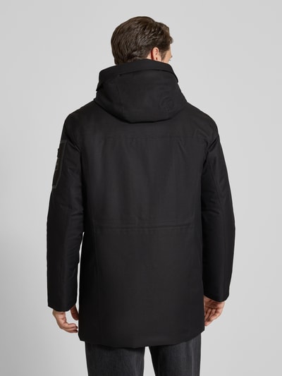 BOSS Green Regular fit parka van waterdicht materiaal, model 'HEXATECH' Zwart - 5