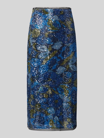 Milano Italy Midirok met pailletten Blauw - 2