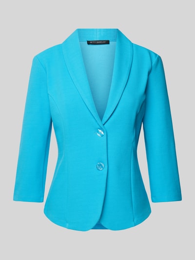 Betty Barclay Blazer in effen design met 3/4-mouwen Oceaanblauw - 2