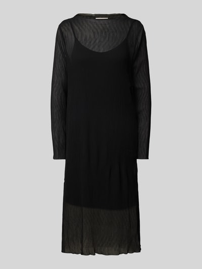 FREE/QUENT Minikleid mit Rundhalsausschnitt Modell 'EDELYN' Black 2