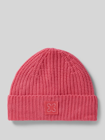 Codello Beanie met brede omslag Felroze - 1