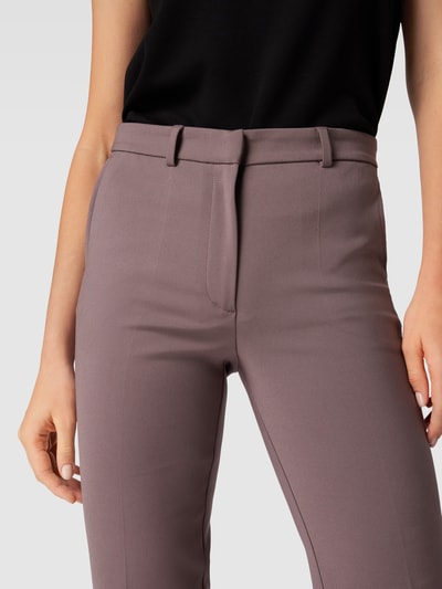 Tiger of Sweden Hose mit Bügelfalten Modell 'NOOWA' Mauve 3