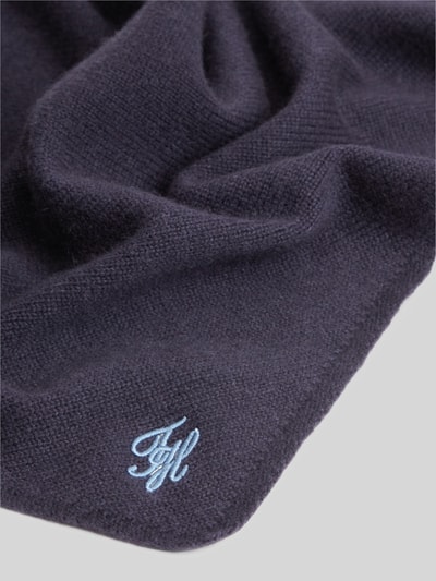 Tommy Hilfiger Schal aus Woll-Kaschmir-Mix Marine 2