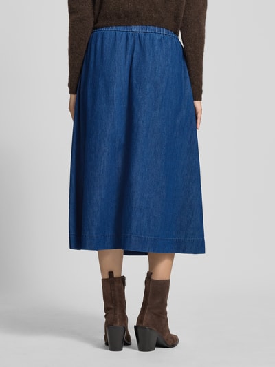 s.Oliver RED LABEL Uitlopende jeansrok van puur katoen Jeansblauw - 5