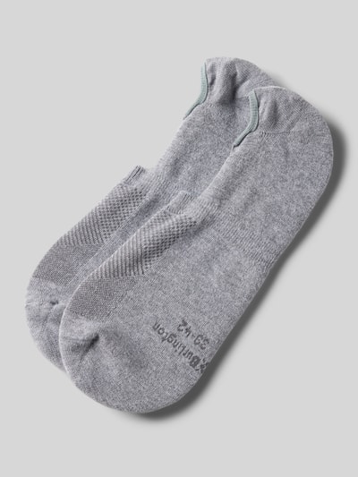 Burlington Sneakersocken mit Strukturmuster Modell 'Athleisure' Mittelgrau Melange 1