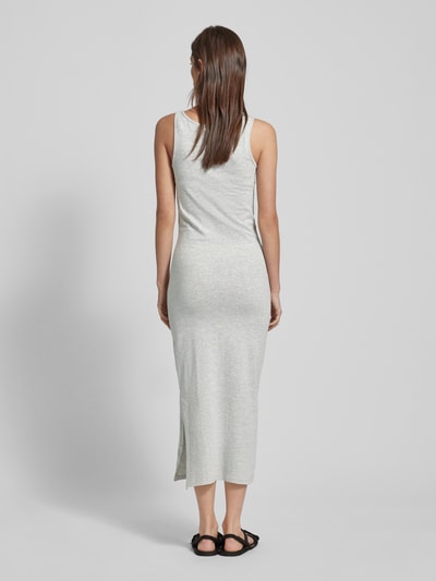 Vero Moda Maxi-jurk in effen design, model 'MAXI MY SOFT' Lichtgrijs gemêleerd - 5