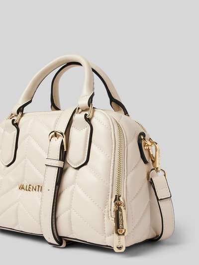 VALENTINO BAGS Handtas met labelapplicatie, model 'PETAL RE' Ecru - 2