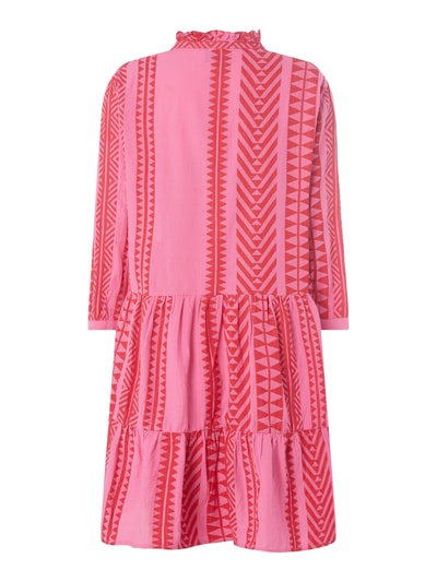 Neo Noir Kleid Modell 'Famy' - Exklusiv bei uns erhältlich Pink Melange 4