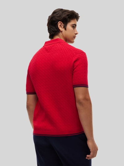 Tommy Hilfiger regular fit poloshirt van puur katoen Rood - 5
