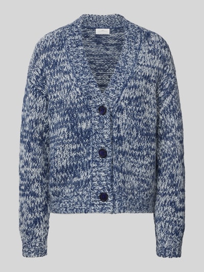 Fynch-Hatton Kardigan o dwukolorowym designie Granatowy 2