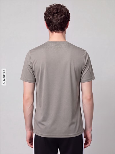 PUMA Performance Regular Fit Sport-T-Shirt mit Logo-Print Schlamm 5