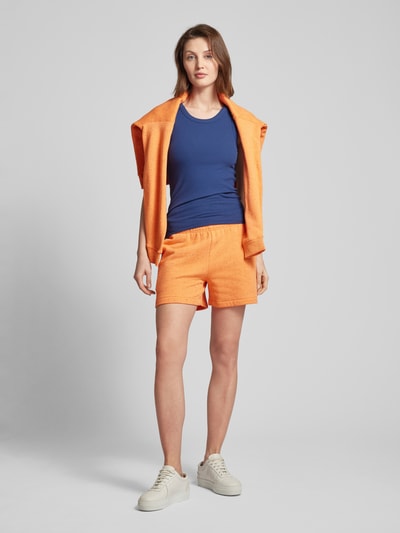 Jake*s Casual Sweatshorts mit elastischem Bund Apricot 1