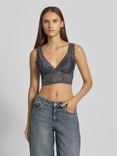 Only Bralette aus Spitze Modell 'CHLOE' Rauchblau 4