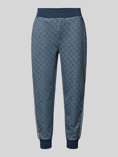 JOOP! Collection Sweatpants met contraststrepen, model 'Taylan' Marineblauw - 2