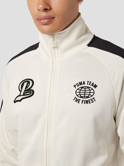 PUMA PERFORMANCE Trainingsjacke mit Label-Details Sand 3