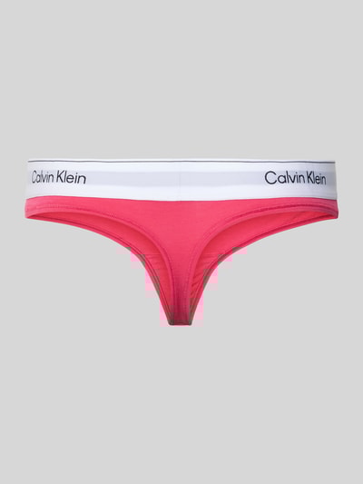 Calvin Klein Underwear String mit elastischem Logo-Bund Pink 3