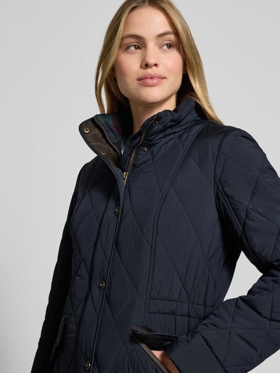 Gil Bret Steppjacke mit Kapuze und Pattentaschen Dunkelblau 3