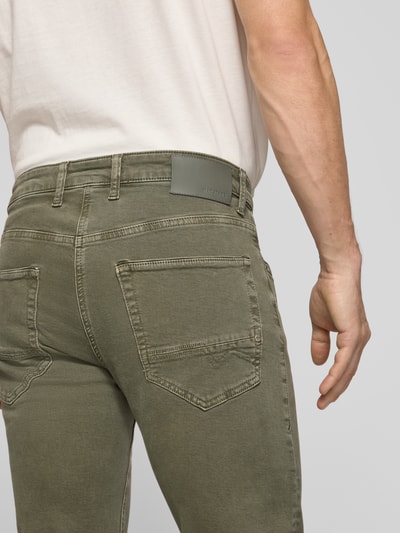MAC Straight Fit Jeans mit 5-Pocket-Design Modell 'ARNE' Schilf 3