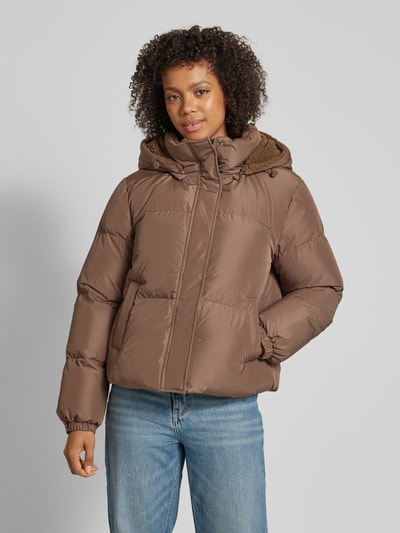 OPUS Steppjacke mit Kapuze Modell 'Haide' Hellbraun 4