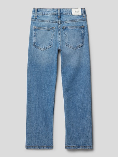 Mango Regular Fit Jeans mit Gesäßtaschen Blau 3